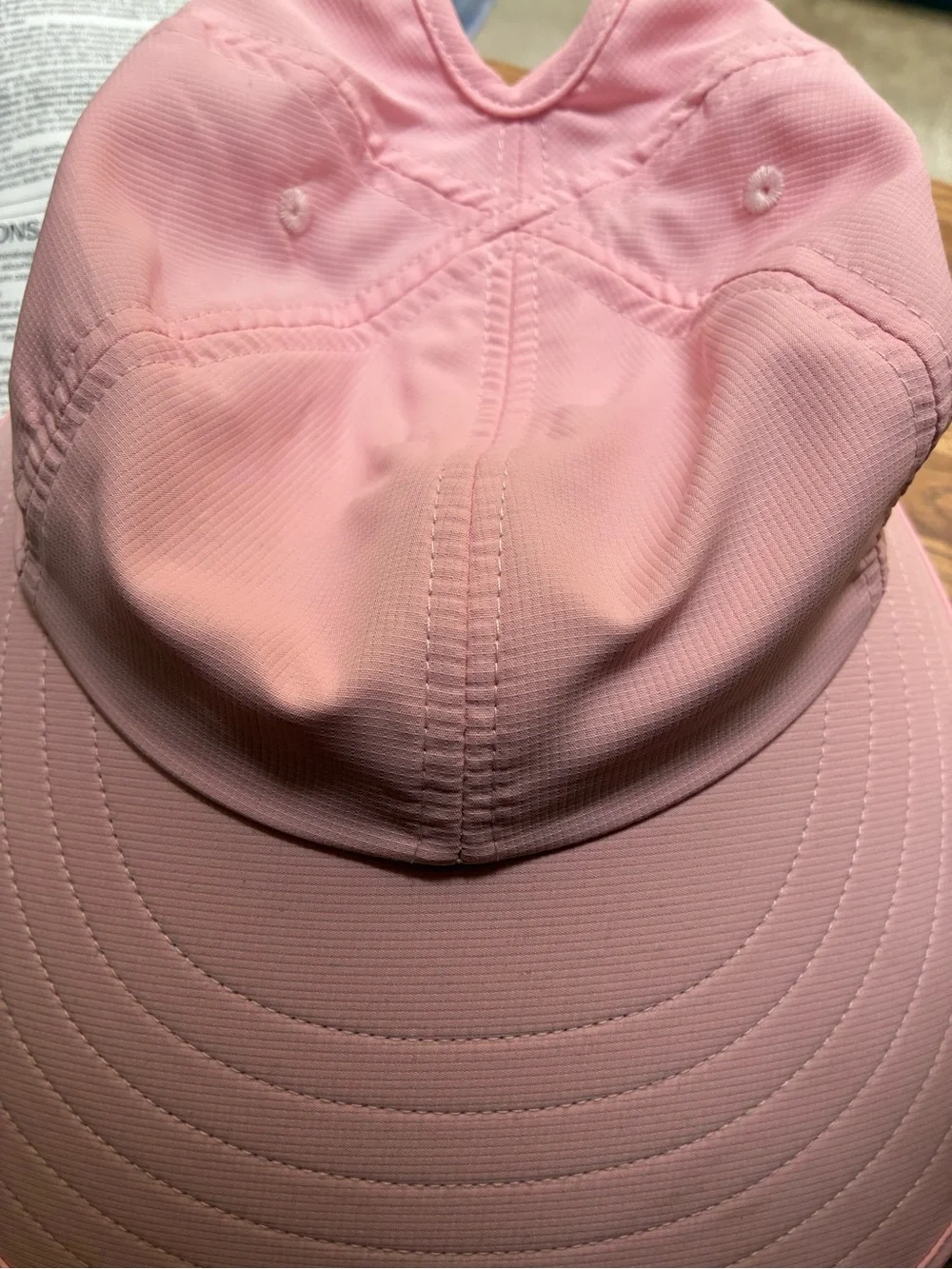 Light Pink Ponyflo Baseball Cap NWOT - Picture 4 of 5